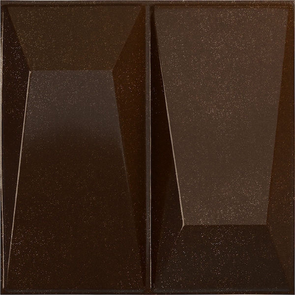 Ekena Millwork 11 7/8in. W x 11 7/8in. H Locke EnduraWall Decorative 3D Wall Panel Covers 0.98 Sq. Ft. WP12X12LOAMB - main